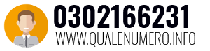 Numero di telefono 0302166231 0302166231