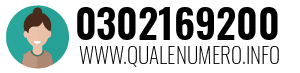 Numero di telefono 0302169200 0302169200
