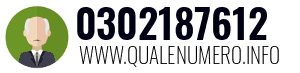 Numero di telefono 0302187612 0302187612