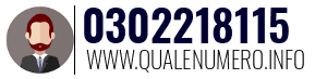 Numero di telefono 0302218115 0302218115