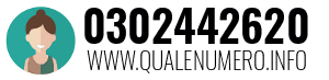 Numero di telefono 0302442620 0302442620