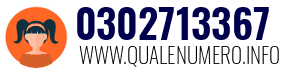 Numero di telefono 0302713367 0302713367