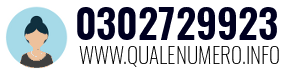 Numero di telefono 0302729923 0302729923