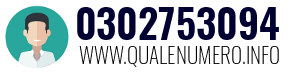 Numero di telefono 0302753094 0302753094