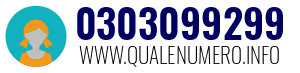 Numero di telefono 0303099299 0303099299