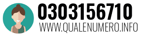 Numero di telefono 0303156710 0303156710