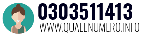 Numero di telefono 0303511413 0303511413