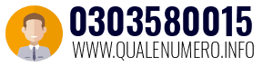Numero di telefono 0303580015 0303580015