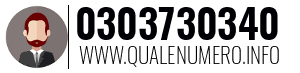 Numero di telefono 0303730340 0303730340