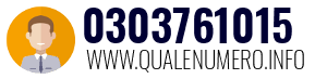 Numero di telefono 0303761015 0303761015