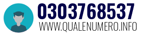 Numero di telefono 0303768537 0303768537