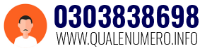 Numero di telefono 0303838698 0303838698