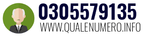 Numero di telefono 0305579135 0305579135