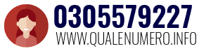 Numero di telefono 0305579227 0305579227