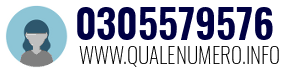Numero di telefono 0305579576 0305579576