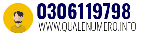 Numero di telefono 0306119798 0306119798