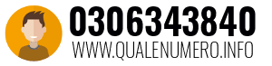 Numero di telefono 0306343840 0306343840