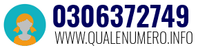 Numero di telefono 0306372749 0306372749