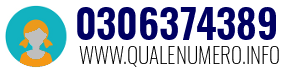 Numero di telefono 0306374389 0306374389