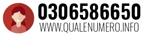 Numero di telefono 0306586650 0306586650