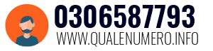 Numero di telefono 0306587793 0306587793