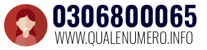 Numero di telefono 0306800065 0306800065