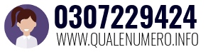 Numero di telefono 0307229424 0307229424