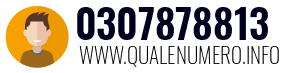 Numero di telefono 0307878813 0307878813