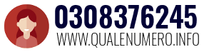 Numero di telefono 0308376245 0308376245