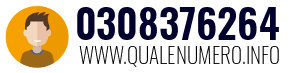 Numero di telefono 0308376264 0308376264