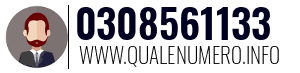 Numero di telefono 0308561133 0308561133