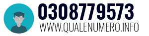 Numero di telefono 0308779573 0308779573