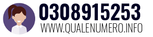 Numero di telefono 0308915253 0308915253