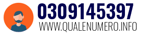 Numero di telefono 0309145397 0309145397