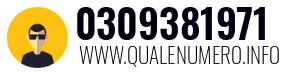 Numero di telefono 0309381971 0309381971