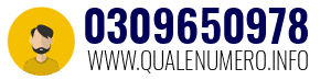 Numero di telefono 0309650978 0309650978