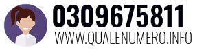 Numero di telefono 0309675811 0309675811