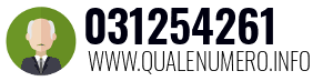 Numero di telefono 031254261 031254261