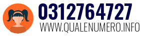 Numero di telefono 0312764727 0312764727