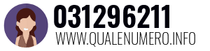 Numero di telefono 031296211 031296211