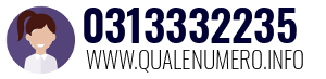 Numero di telefono 0313332235 0313332235