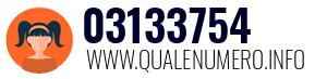 Numero di telefono 03133754 03133754