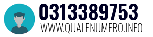 Numero di telefono 0313389753 0313389753