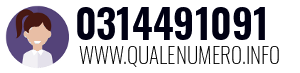 Numero di telefono 0314491091 0314491091