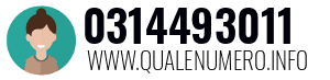 Numero di telefono 0314493011 0314493011