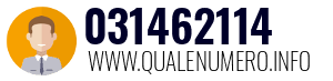 Numero di telefono 031462114 031462114