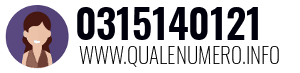 Numero di telefono 0315140121 0315140121