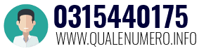 Numero di telefono 0315440175 0315440175