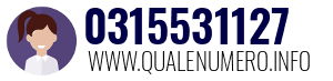 Numero di telefono 0315531127 0315531127
