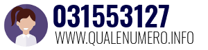 Numero di telefono 031553127 031553127
